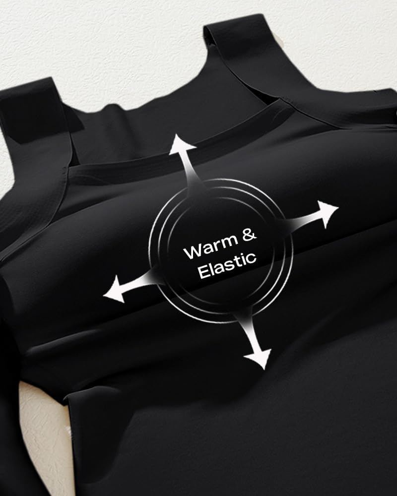 Womens U Neck Shapewear Built-in Bra Tank High Strechy Sleeveless Slim Fit Tops Camisole Workout Tops