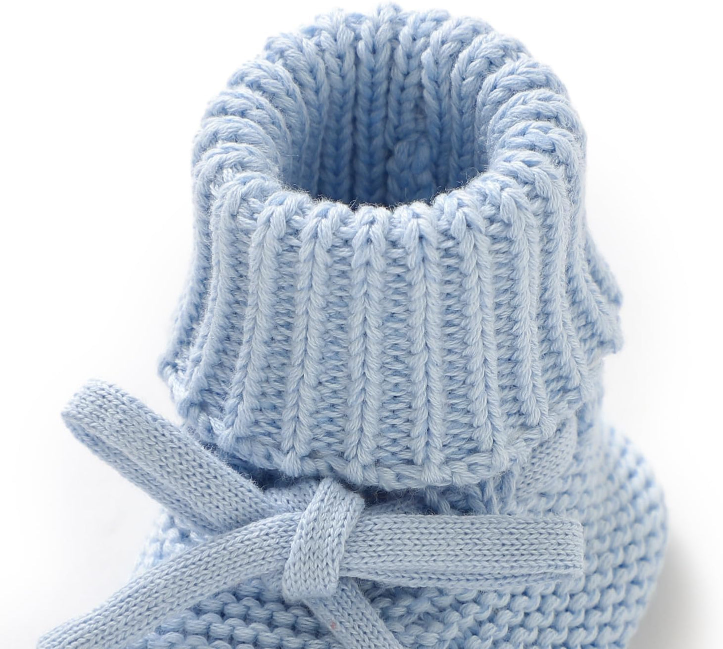Baby Booties Newborn First Walkers Cozy Shoes Warm Knit Soft Booties for Toddler Infant Boy Girl