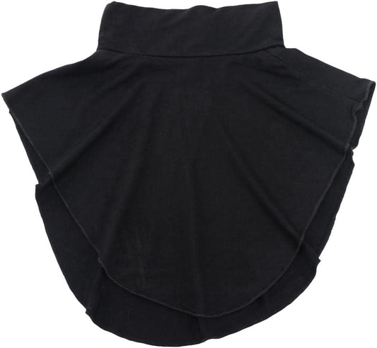 Fityle 2/pieces Stretchy Modal Detachable Turtleneck Dickey Collar Neck Hijab Extension