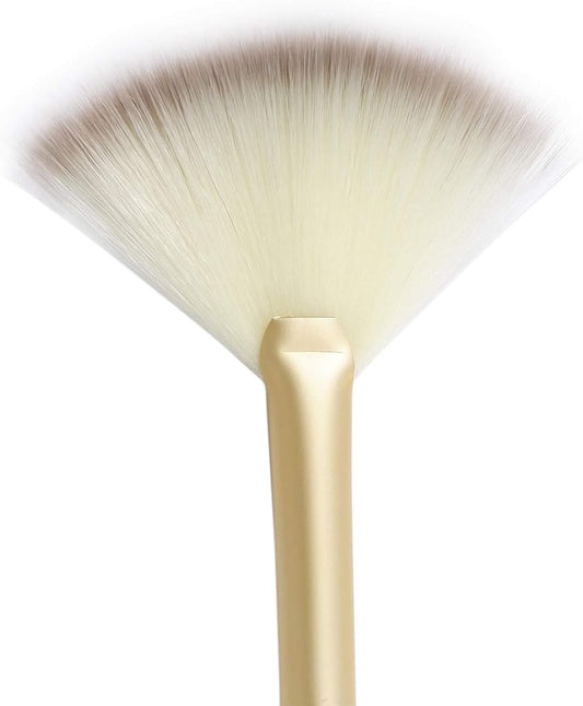 Slim Soft Facial Fan Brush,Makeup Cosmetic Multi Use, Mask Acid Applicator for Glycolic Peel Masques,Chemical Peel Brush,Pack of 5