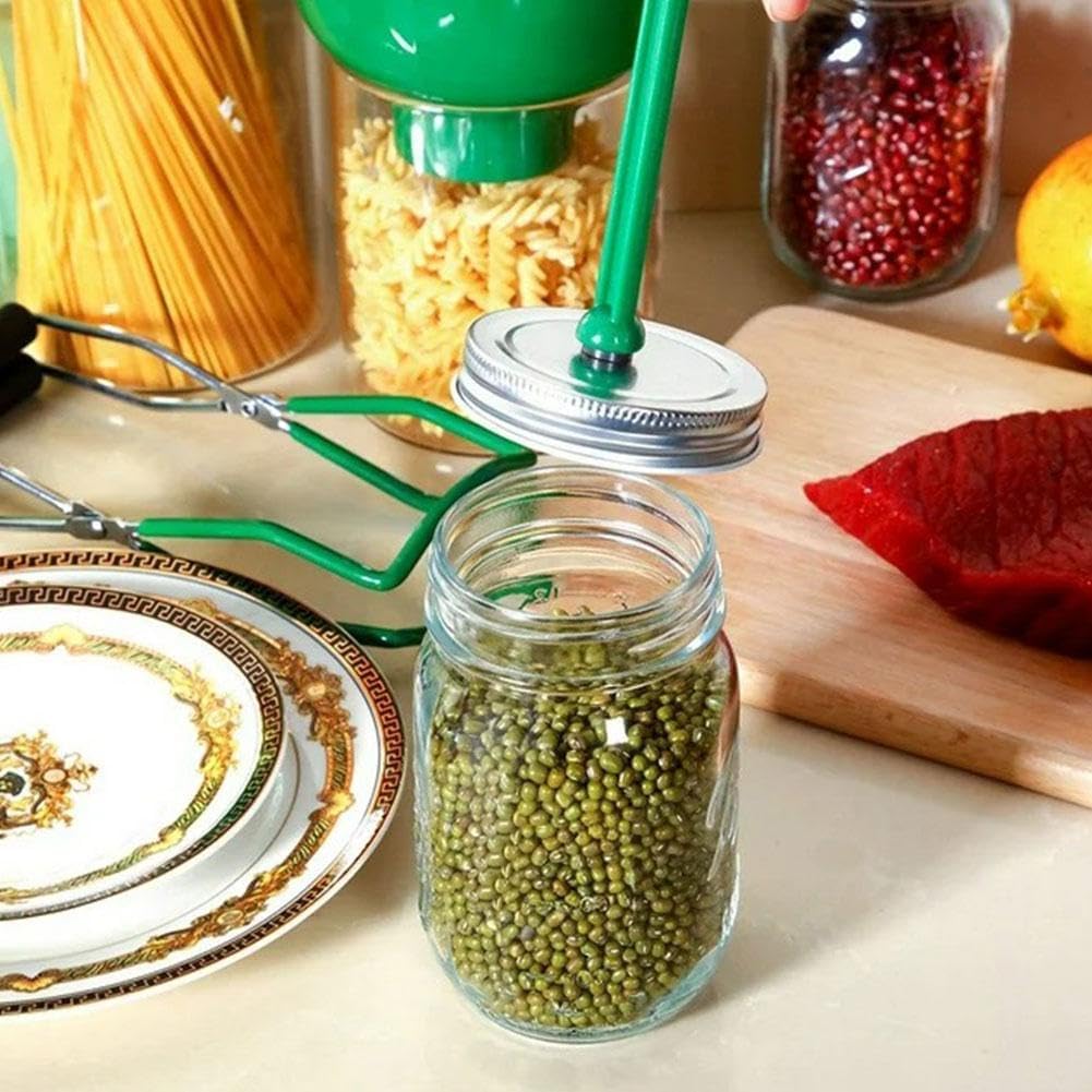 3PCS Canning Essentials Kit - Magnetic Lid Lifter, Canning Supplies Canning Kit, Wide Mouth Canning Funnel Anti-Scald Clip Kitchen Tools for Canning Jars