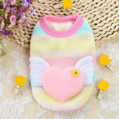 Dog Sweaters for Small Dogs Girl,Warm Soft Fleece Extra Small Dog Sweaters,Teacup Dog Clothes,Cute Sweater Pet Clothes for Kitten, Rabbits, Guinea Pig (C XXXS)