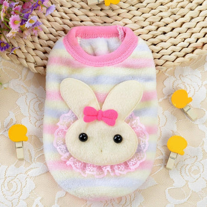 Dog Sweaters for Small Dogs Girl,Warm Soft Fleece Extra Small Dog Sweaters,Teacup Dog Clothes,Cute Sweater Pet Clothes for Kitten, Rabbits, Guinea Pig (C XXXS)