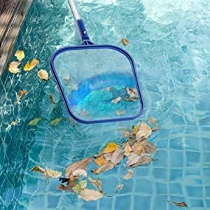 Pool Skimmer Net,Pool Net Pool Swimming Skimmer Net Ultra Fine Mesh Netting Bag Basket for Fast Cleaning of The Finest Debris,Hot Tubs,Ponds and Fountains (Pole Not Included)
