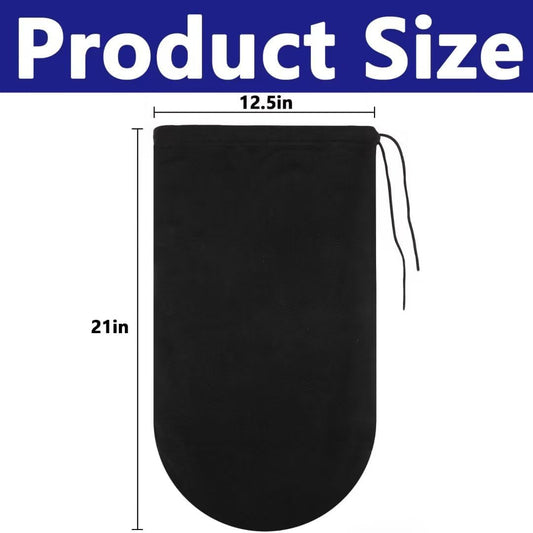 21 x 12.5 Inch Leg Cast Cover- Adjustable Drawstring Foot Cast Sock Cover- Warm Plaster Stocking Protective for Women Men Foot Leg Ankle Protection (1pcs)