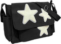 Cute Messenger Bag, Aesthetic Crossbody Bag, Y2K Star Grunge Bag Emo Shoulder Tote Purse for Women