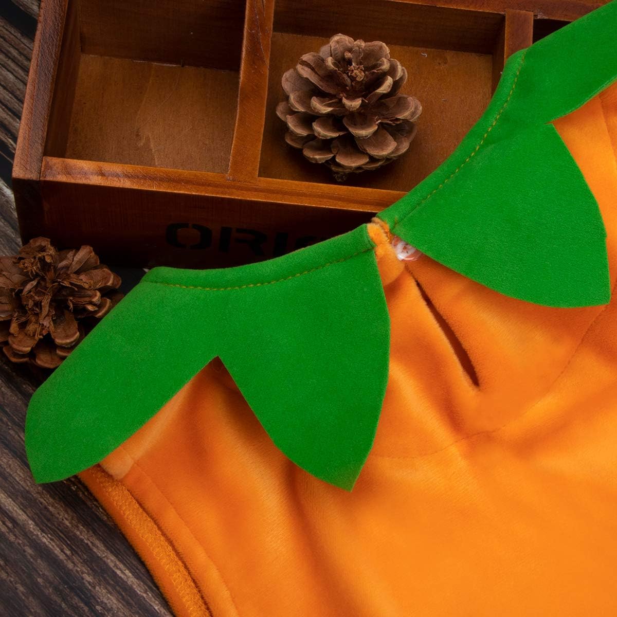 Toddler Baby Girl Boy Halloween Pumpkin Costume Sleeveless Tee Top with Hat Outfits