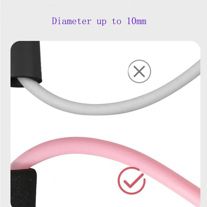 Resistance Bands with Handles, Arm Figure 8 Resistance Band, Pull Rope for Full,Body Workouts, Stretching Expand Bands for Back and Shoulder, Chest Expander, Fitness Elastic Bands for Women Men