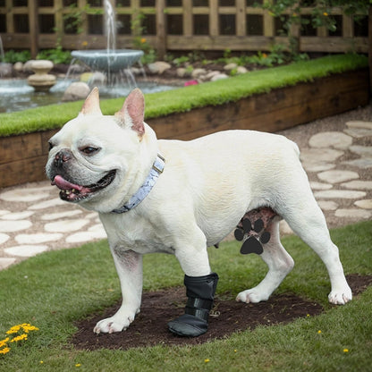Dog Paw Wound Cover - Pet Waterproof Foot Covers | Claw Shoe Covers | Adjustable Dog Boots for Injured Paws | Breathable Four-Legged Claw Shoe Covers | Non-Slip Dog Injury Protection C