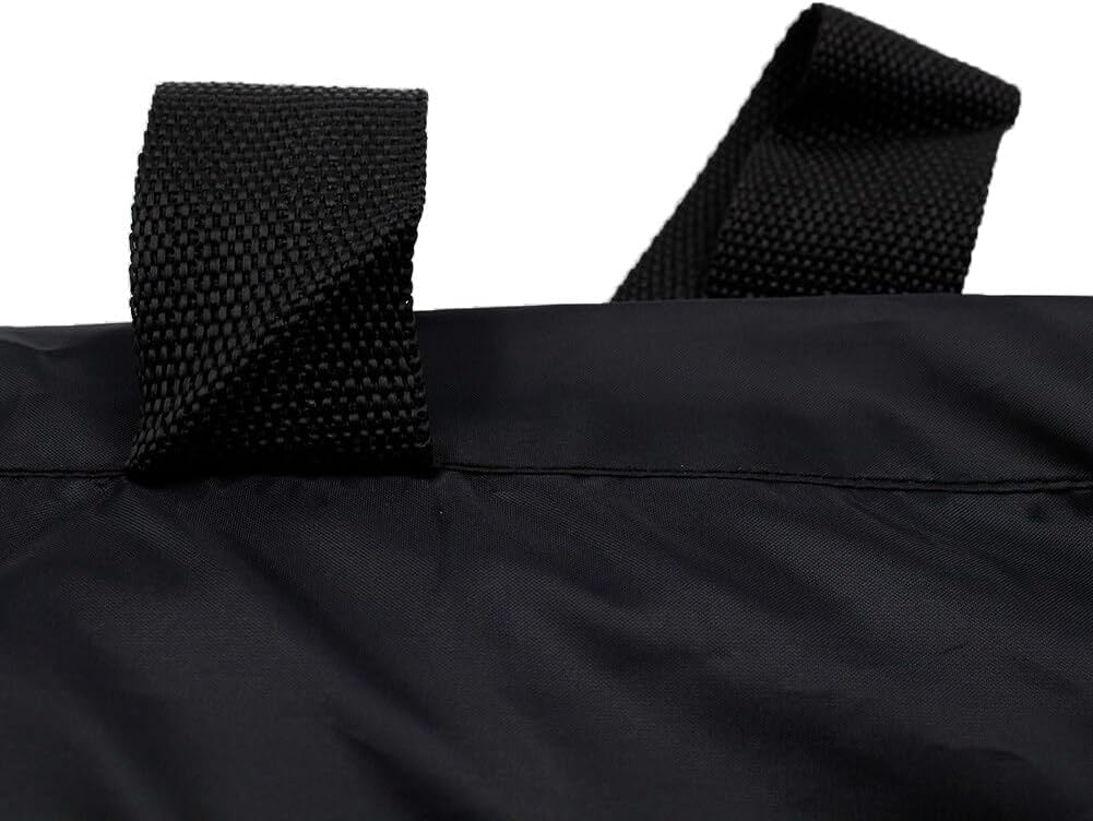 Canopy Tent Storage Bag Waterproof UV Resistant 55 Inch Extra Large Duffel Bag for Travel Camping Sports Equipment Storage, Outdoor Tent Replacement Storage Bag for Courtyard Backyard Garden Black