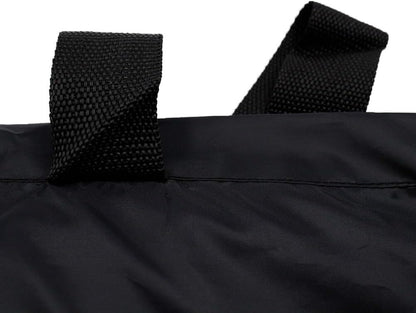 Canopy Tent Storage Bag Waterproof UV Resistant 55 Inch Extra Large Duffel Bag for Travel Camping Sports Equipment Storage, Outdoor Tent Replacement Storage Bag for Courtyard Backyard Garden Black
