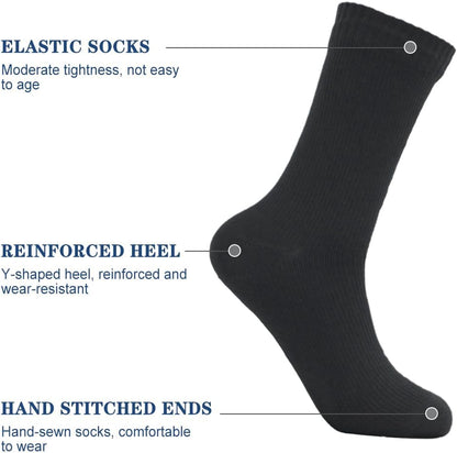 Waterproof Outdoor Adventure Socks for Adults - Breathable Warm and Waterproof Socks for Skiing Water Sports Hiking Cycling - Ideal for Exploring Mountaineering and Riding