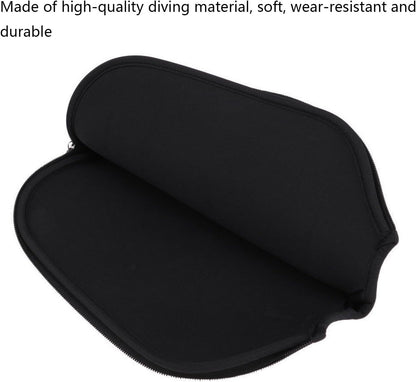 2pcs Racquet Cover for Pickleball, 8.6 x 12.2 Inch Neoprene Paddle Cover for Pickleball Racket Sleeve Storage Bag Compatible for Most USAPA Standard and Elongated Pickball Paddles