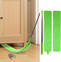 Retractable Gap Dust Cleaner Under Appliance Cleaning Tool,  Flat Duster for Under Refrigerator Fridge Stove Couch Bed, Skinny Thin Duster for Tight Spaces