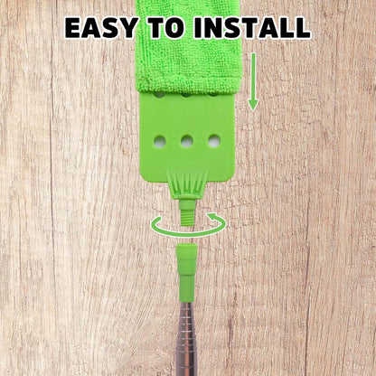 Retractable Gap Dust Cleaner Under Appliance Cleaning Tool,  Flat Duster for Under Refrigerator Fridge Stove Couch Bed, Skinny Thin Duster for Tight Spaces