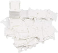 NEWMAY Plastic Floss Bobbins for Cross Stitch Embroidery Cotton Thread Craft DIY Sewing Storage, Thread Cards, Friendship Bracelet Bobbins, 120 Pieces, White