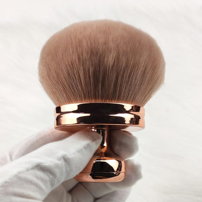 Extra Large Body Self Tanner Makeup Brush, 3 Inch Wide-headed Self Tanning Kabuki Blend Brush for Powder, Blusher, Foundation, Bronzer, Self Tan Face, Body, Leg and Back Applicator (Rose Gold)