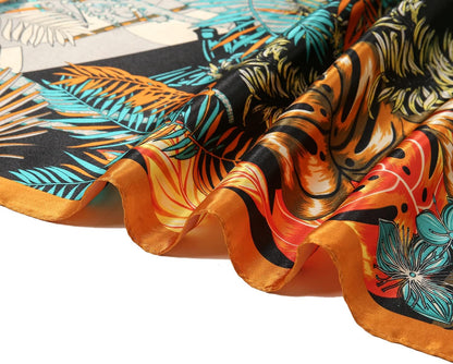 100% Mulberry Silk Scarf Head Scarf for Women Hair Wrap for Sleeping Square Bandana Neck Scarf