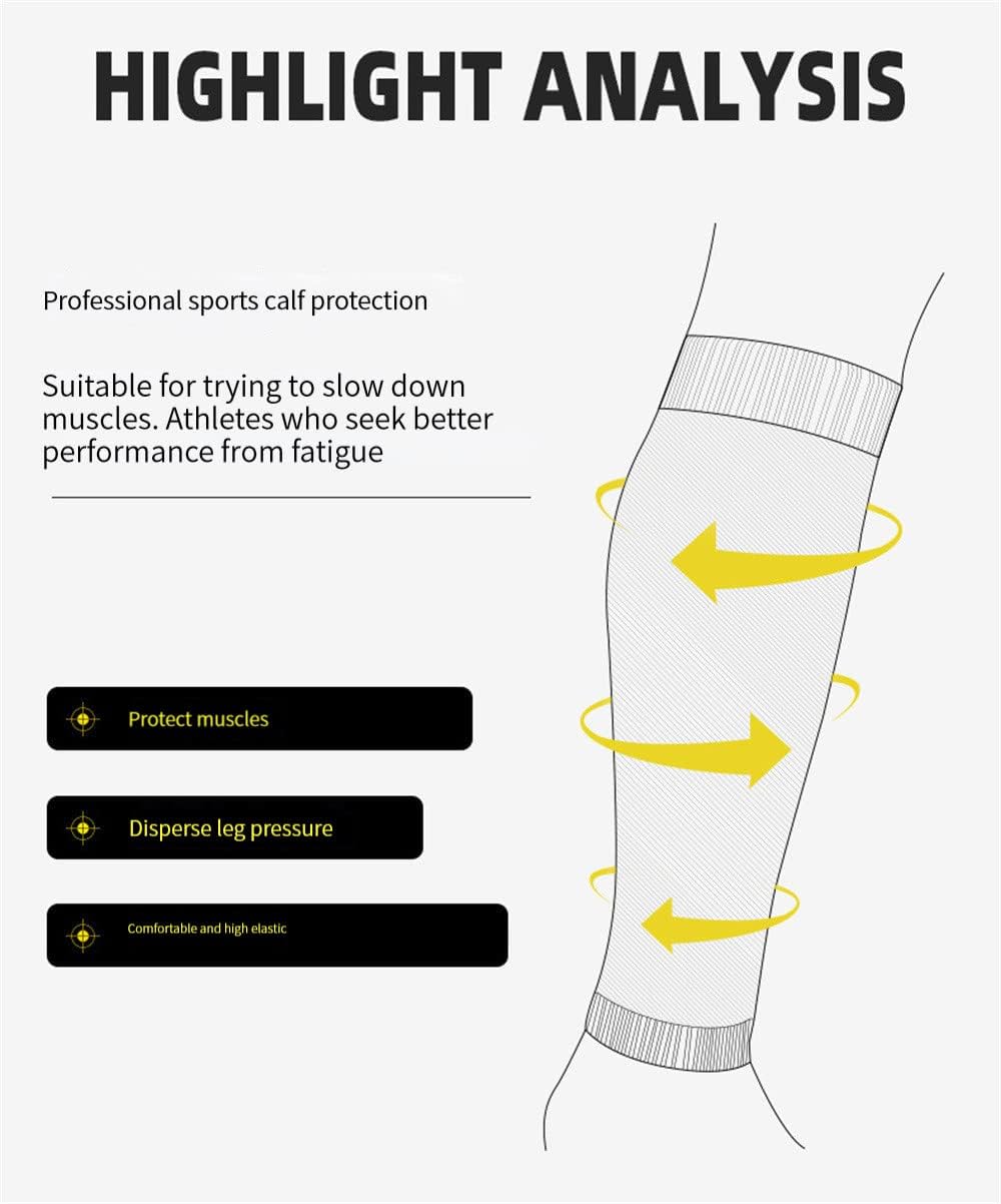 2 Pack Pro Soccer Leg Sleeves Socks/Compression for Calf - over the calf,ootball, baseball, basketball,rugby