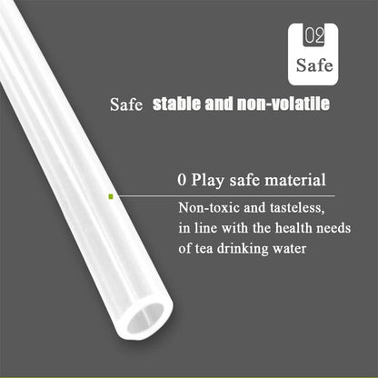 2 Pcs Silicone Tubing Hose for Automatic Drinking Water Pump Replacement Compatible with Electric Water Dispenser, Water Bottle Pump, and Water Purifiers for Efficient Water Dispensing