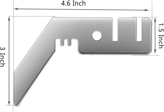 4Pcs 3 Inch Double Crossbar Hanger Backdrop for Pipe and Drape Stand -