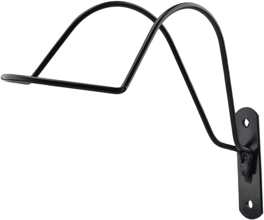 Wall Mounted Equestrian Helmet Rack,Metal Holder for Motorcycle Bike Baseball -