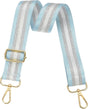 Purse Strap, Wide Shoulder Strap Adjustable Crossbody Bag Straps Universal Replacement Belt for Women's Handbags Canvas Guitar Backpack, Light Blue -