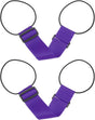 Luggage Straps Bag Bungee, 2 Pcs Suitcase Adjustable Belt for Add a Easy to Travel Elastic Strap Handle Handbag Backpack, Purple -