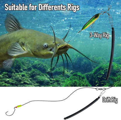 6 Pack Dragging Weights for Catfishing, Drifting Weight Freshwater Fishing Sinkers Bottom Search Slip Stick Trolling Catfish Tackle Gear - 3oz-6