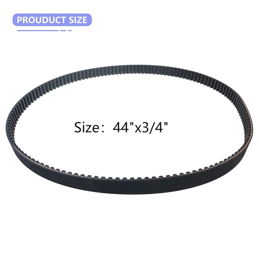 120-3335 Synchronous Belt Compatible with Toro Timemaster & Exmark 30 inch Lawn Mower Tractors, 44" x 3/4" Deck Replacement Timing Belt, Replaces for STENS 265-610 Fits 20199 20200 -