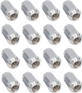 Golf Cart Chrome Lug Nuts Suitable for Yamaha/GEM Models 12MMx1.25-Pack of 16 -