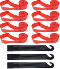 8 Pack Bicycle Rim Strip Tape with 3 Tire Lever,26 Inch or 700C