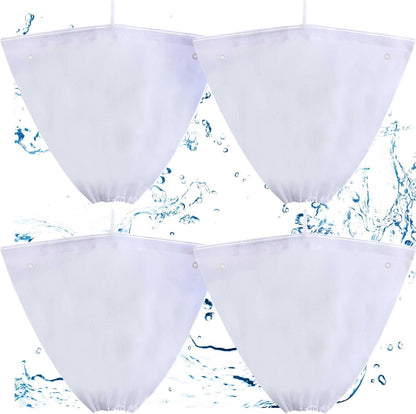 4 Pcs Pool Cleaner Fine Filter Bag Spa Part Replacement Compatible with Aquabot Products 8114 Wheeled Cleaners S2-40 S2-50 Pura 4X 5X S2-4x S2-4xi S2-5x -.