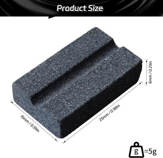 Darts V-Sharp Sharpening Stone,Dart Sharpener,Easy polishing and deburring, Long-Lasting Sharpness,Dart Accessories (4 Pack) -