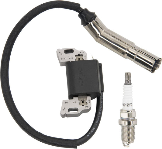 595304 Ignition Coil Magneto Armature, for BS 799650 592841 795315 17HP 17.5HP 19.5HP 20HP Intek OHV Engine Poulan Craftsman MTD Troy-Bilt Lawn Mower Engines Armature -