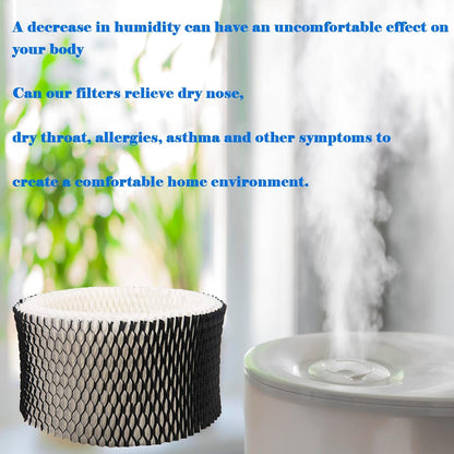 HWF62 Humidifier Filter Replacement, Compatible with for HWF62CS HWF62D SF212, Fits Sunbeam Models SCM1100, SCM1701, SCM1702, SCM1762(4 Pcs) -.