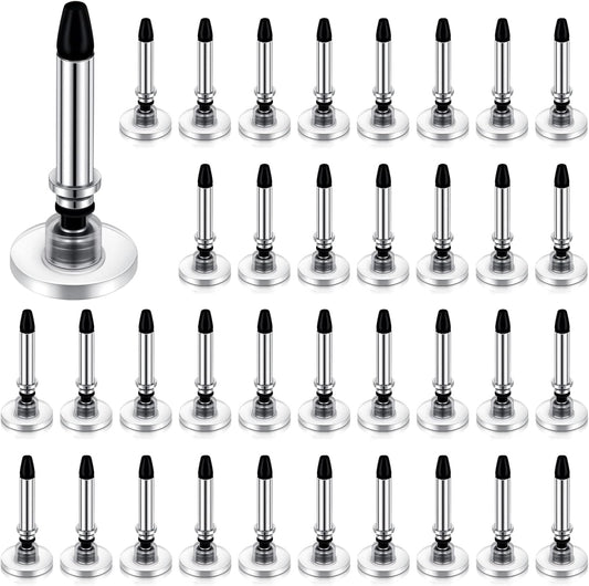 36 Pieces Stylus Pen Tips Replacement Only High Precision Replaceable Disc Tops Universal Round Shape Penpoint for Touch Screen Devices Daily Using Supplies -