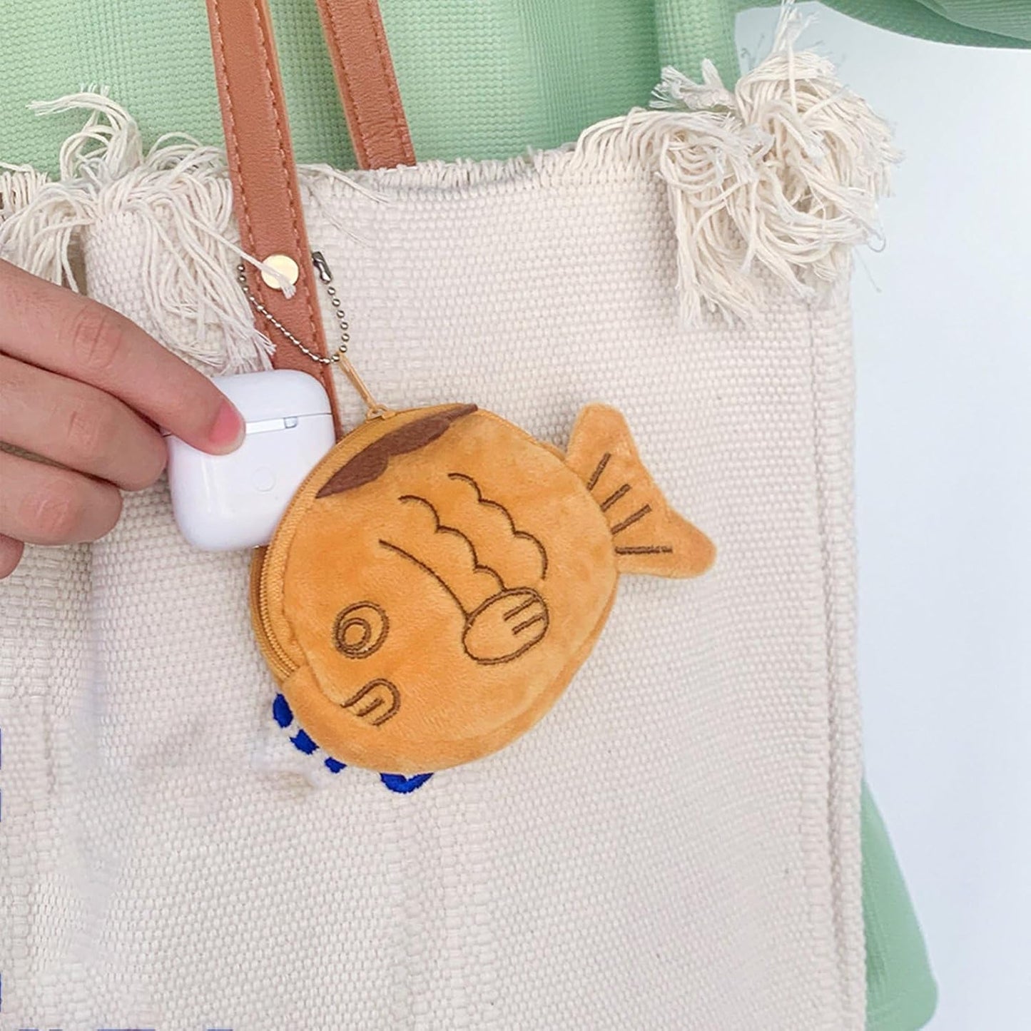 2Pcs Kawaii Animal Wallet, Cartoon Specie Purses Portable Small Plush Change Wallet Purse Accessories for Kids Boys Girls