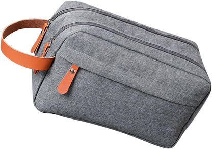 Travel Toiletry Bag for Men and Women, Toiletries Shaving Hanging Organizer Cosmetics Makeup Brushes Tools