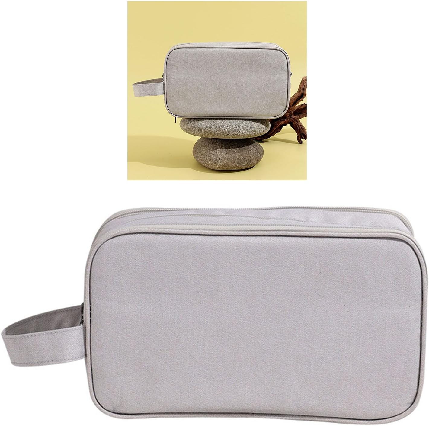 Travel Toiletry Bag, Large Capacity Pouch Storage Portable Organizer Handheld Bag