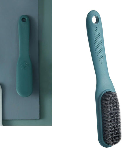 Shoe Brush, Cleaning Brush Nylon Long Handle Portable Washing Soft Bristle for Shoes Clothes