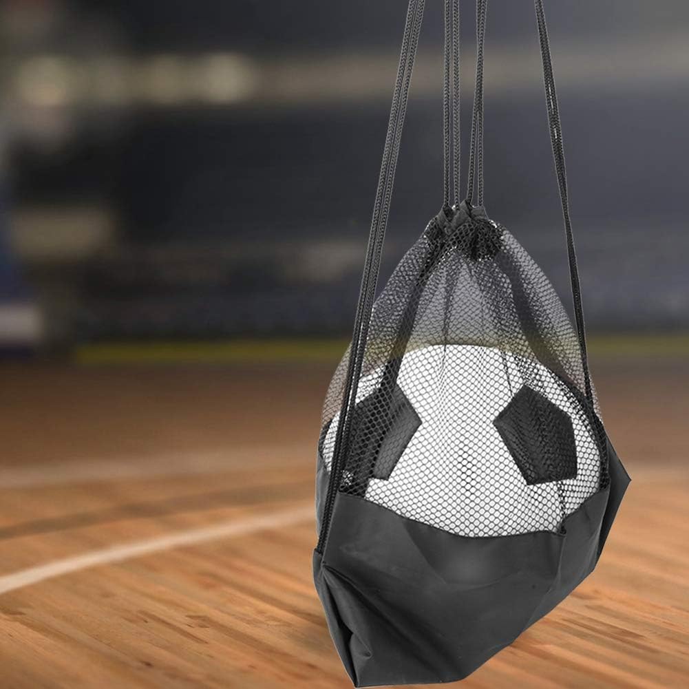 Heavy Duty Mesh Drawstring Bag for Soccer Ball, Oxford Cloth Sports Ball Storage Backpack Multifunction Gym Equipment Bags Volleyball Football