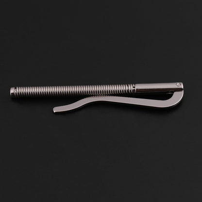 5pcs 75mm Spring Metal Money Clip, Wallet Clamp Organizers For Bifold Purse Nickel Color