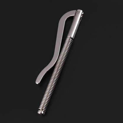5pcs 75mm Spring Metal Money Clip, Wallet Clamp Organizers For Bifold Purse Nickel Color