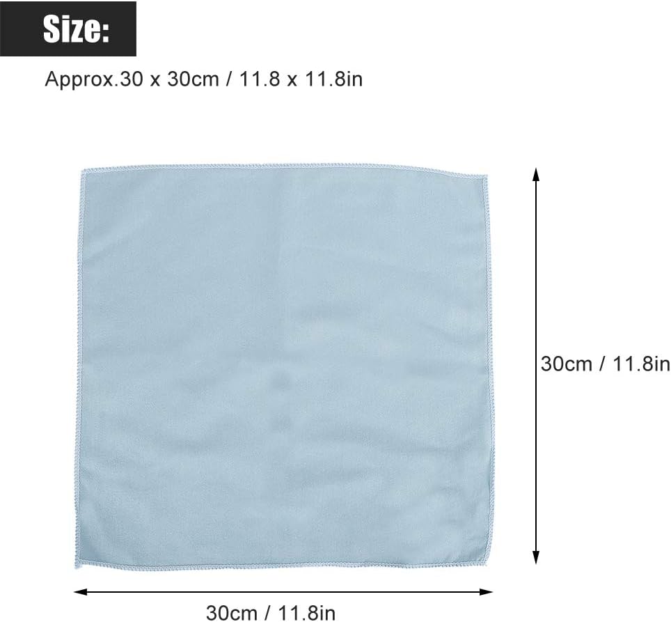 Watch Cleaning Cloths, Soft Jewelry Polishing Cloth Lightweight Glasses Microfiber Cleaner for Coins