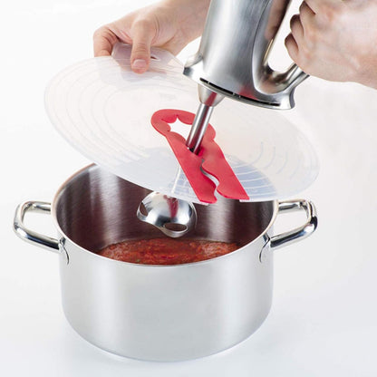 12 Inch Mixing Bowl Splatter Guard, Silicone Hand Mixer Shield Splash Guard Anti Cover for Baking & Cooking