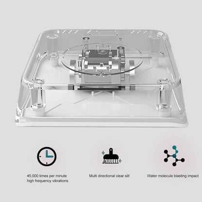Sink Washing Machine, Portable Ultrasonic Machine Mini Electrolysis USB Dishwasher for Household Kitchen Supply ﻿ (White) White