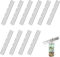 10PCS Metal Candle Wick Holder, Holders for Making Centering Tool Stainless Steel Device DIY Craft
