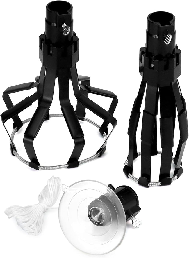 Professional lamp changing set - Lamp remover - Lamp removal and installation - 3-piece set - Suitable for light bulbs with high ceilings with standard, spotlight and recessed changers. Hover Image