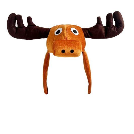 Funny reindeer antlers - elk warmers - hunter boots - funny animal theme - 3D reindeer - men's and women's clothing - role-play - Christmas reindeer costume - headwear accessories.